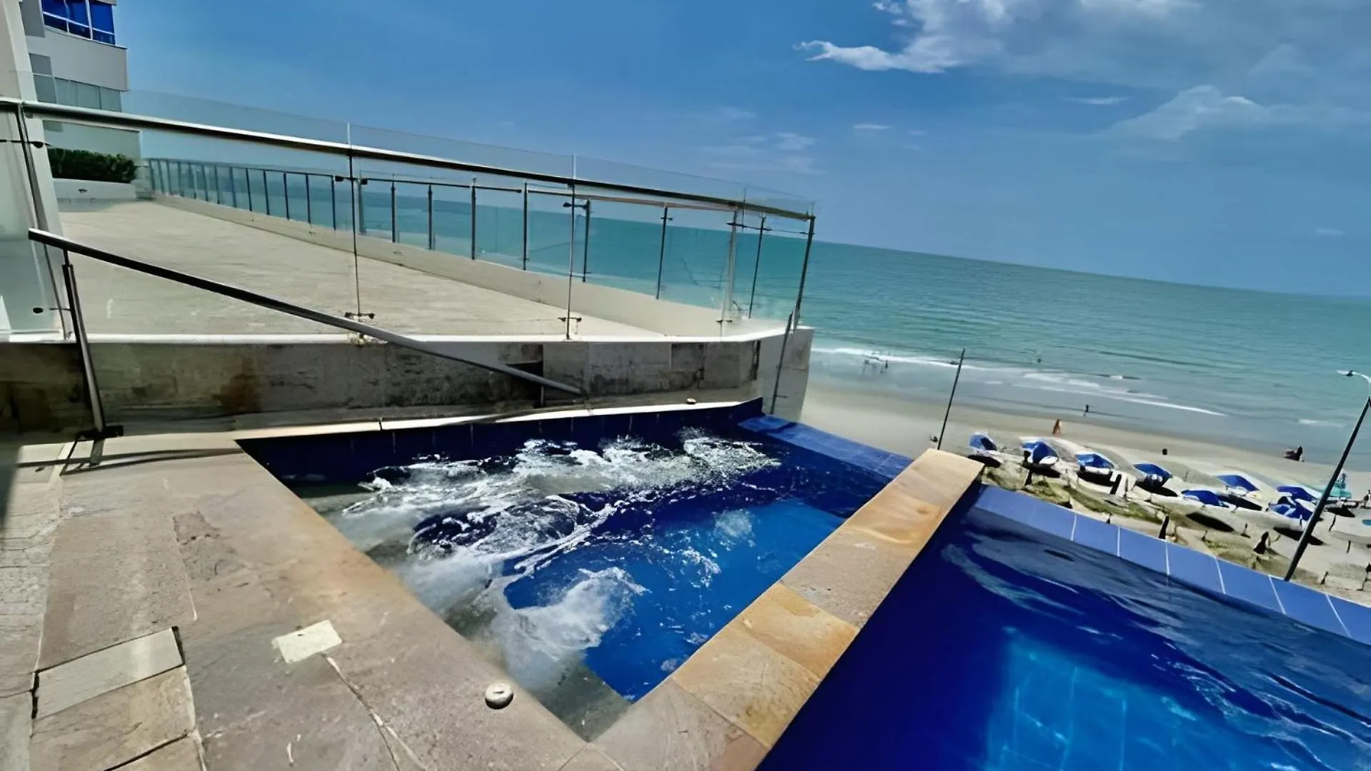 Apartament Piso 24 Vista Al Mar 2Br Kartagena 0*,  Kolumbia