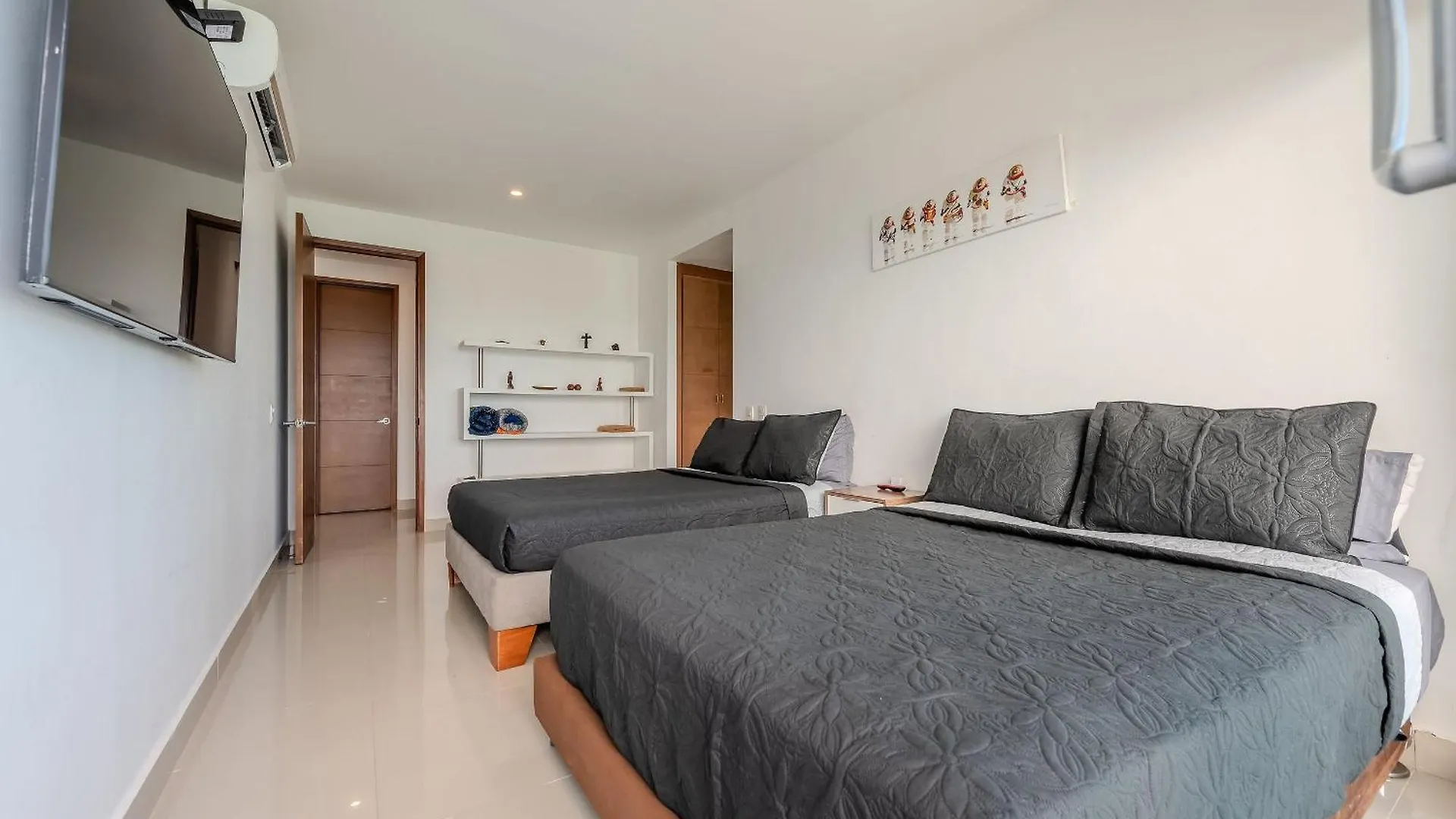 Apartament Piso 24 Vista Al Mar 2Br Kartagena Kolumbia