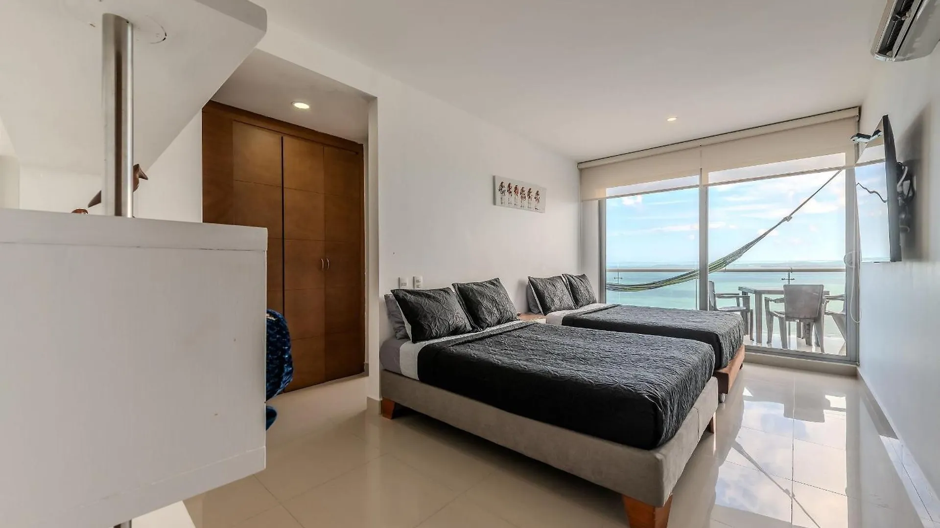 Apartament Piso 24 Vista Al Mar 2Br Kartagena