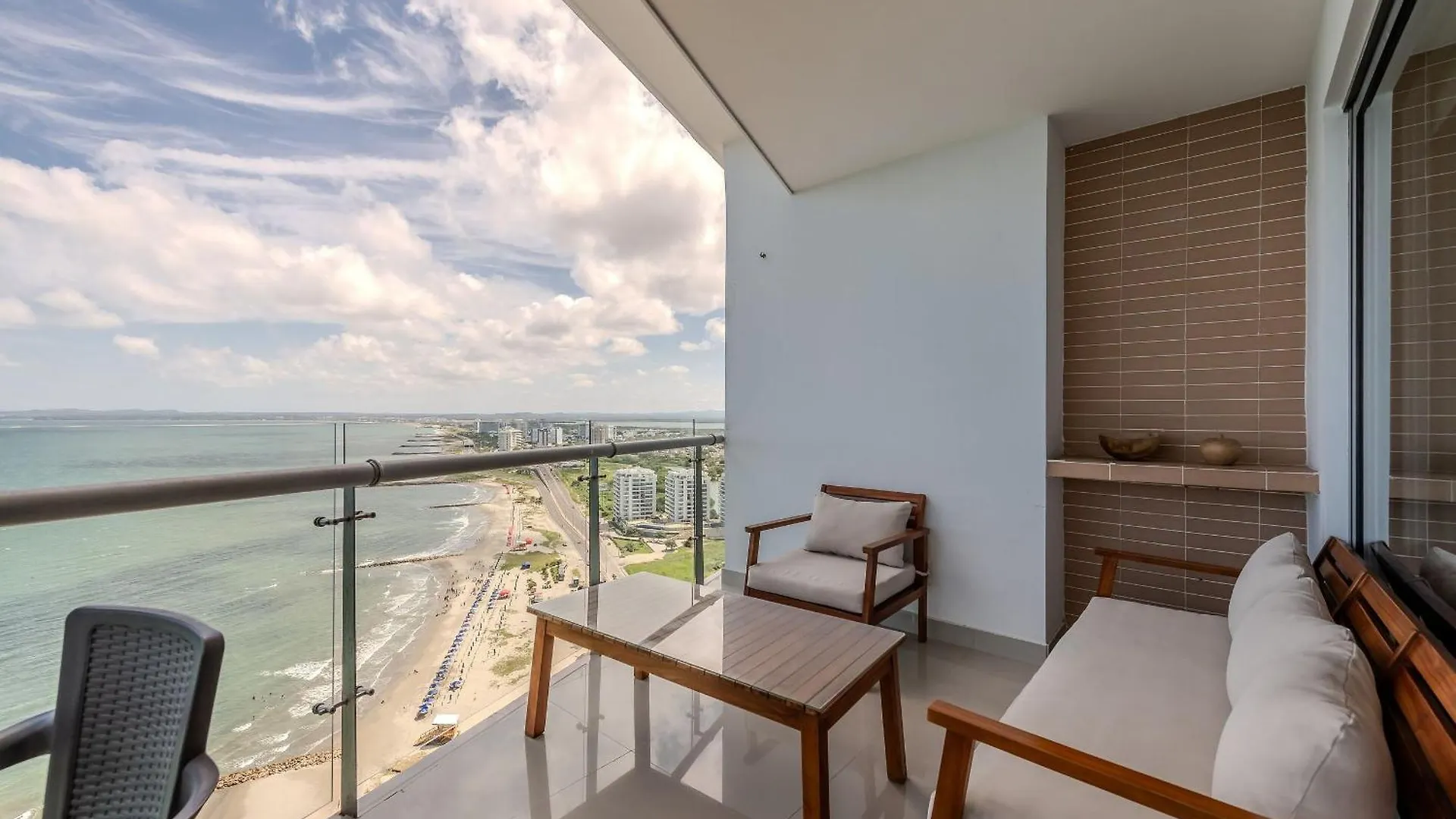 Apartament Piso 24 Vista Al Mar 2Br Kartagena