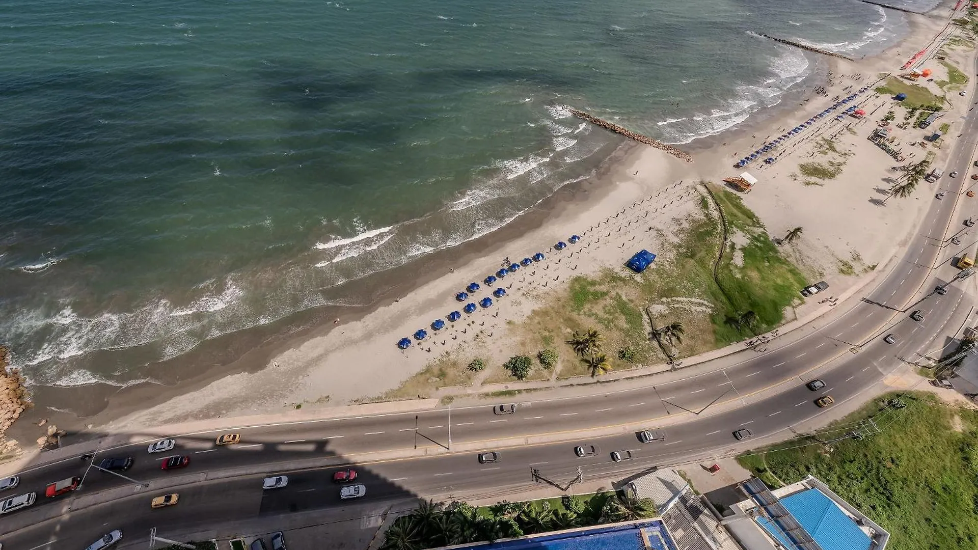 Apartament Piso 24 Vista Al Mar 2Br Kartagena 0*,