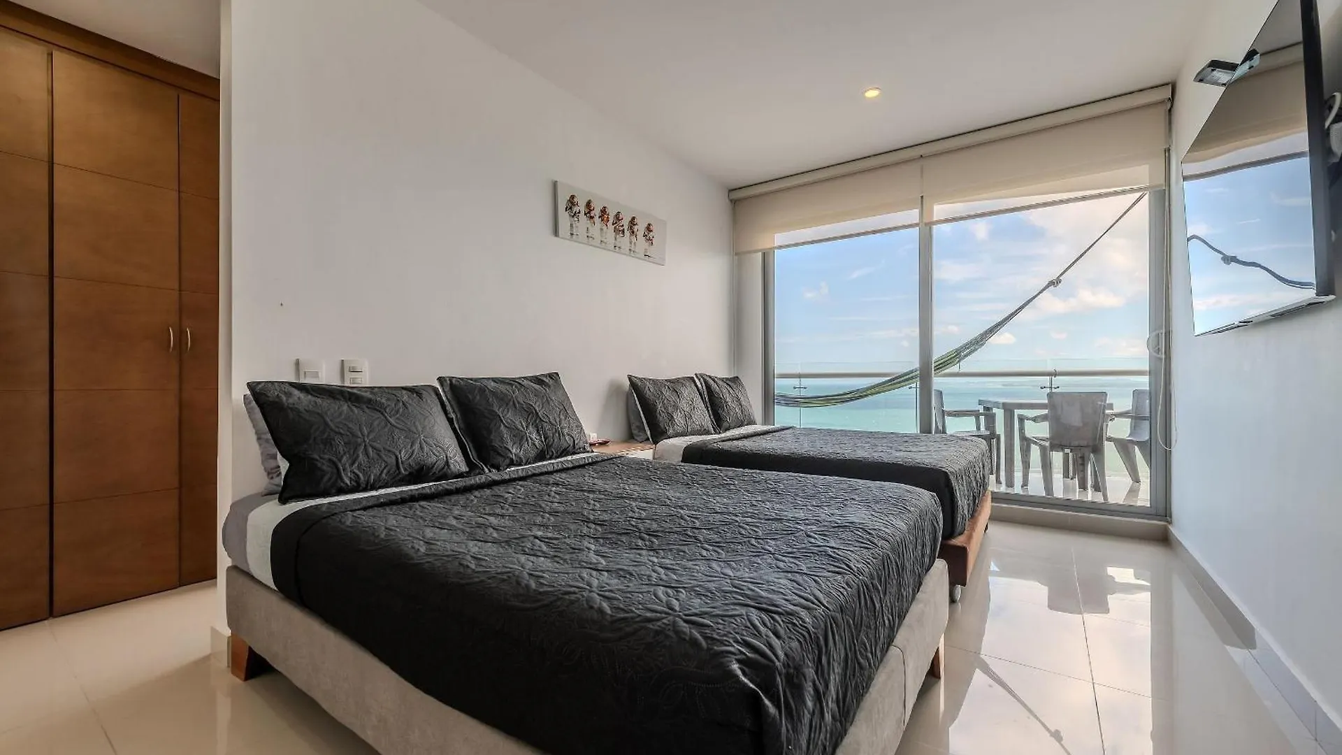 Apartament Piso 24 Vista Al Mar 2Br Kartagena